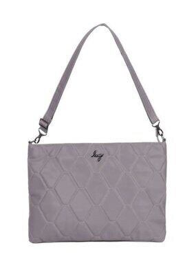 Lug Galley Satin Luxe Large Portfolio Crossbody Bag